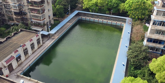 游泳池水變綠是什么原因?游泳池水處理方法