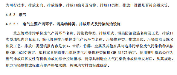 家具制造工業排污許可證申請與核發技術規范2019(圖14) 家具制造工業排污許可證申請與核發技術規范2019(圖14)