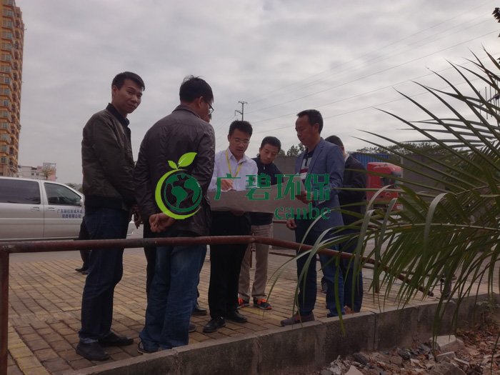 大良街道、順控環保水務等領導到金陡涌黑臭水體治理現場視察工作(圖2)